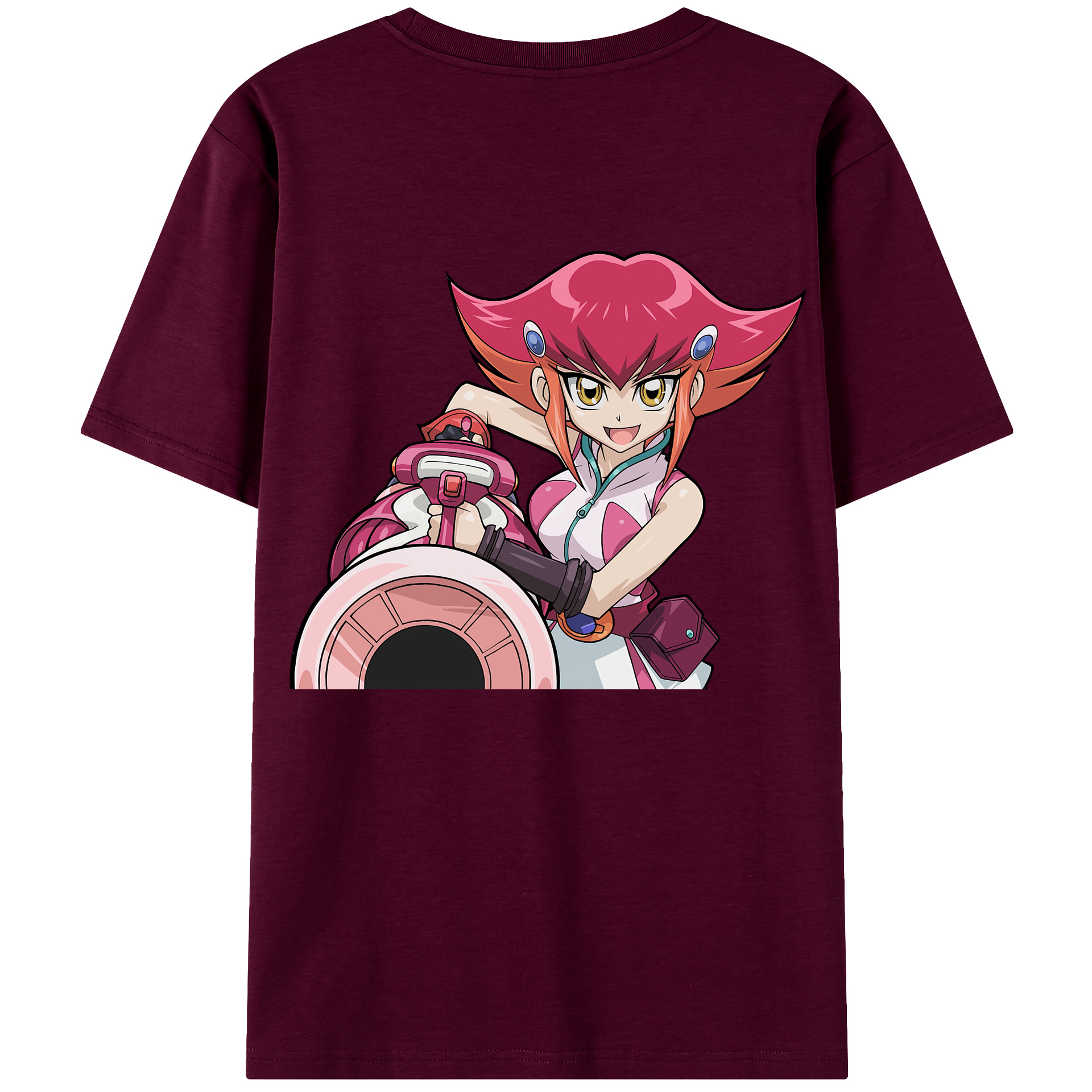 遊☆戯☆王 Yu-Gi-Oh! レディース半袖Tシャツ(バックプリント)